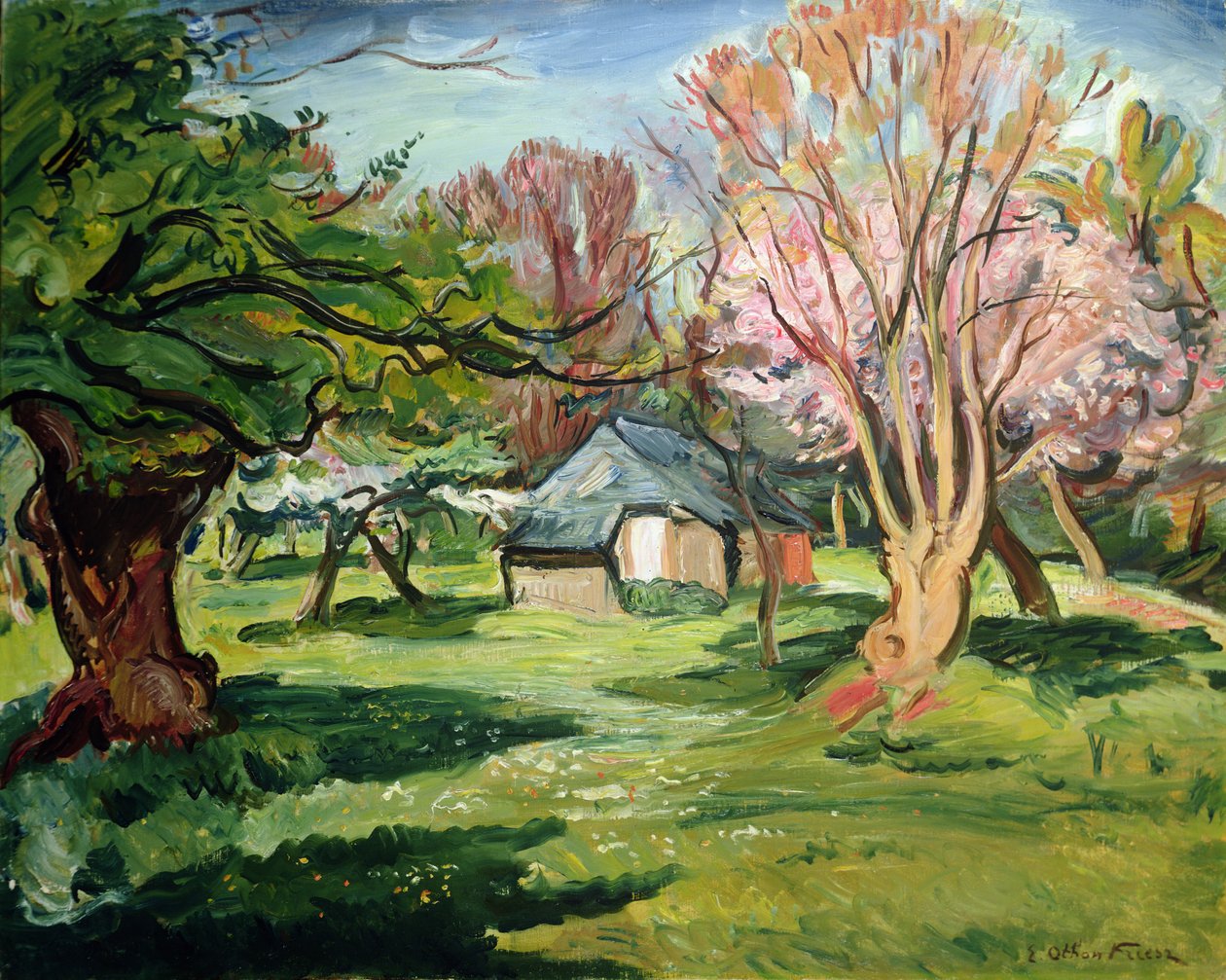 Çayırdaki Ev by Achille Emile Othon Friesz