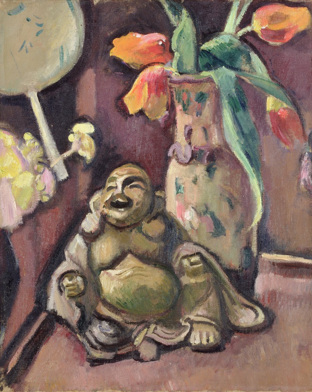 Buda Heykelciği ile Natürmort by Achille Emile Othon Friesz