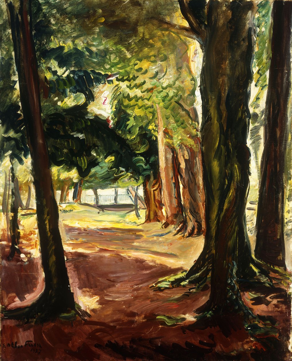 Cote de Grace yakınlarındaki ağaçlar; Cote de Grace'in Yakınındaki Ağaçlar by Achille Emile Othon Friesz