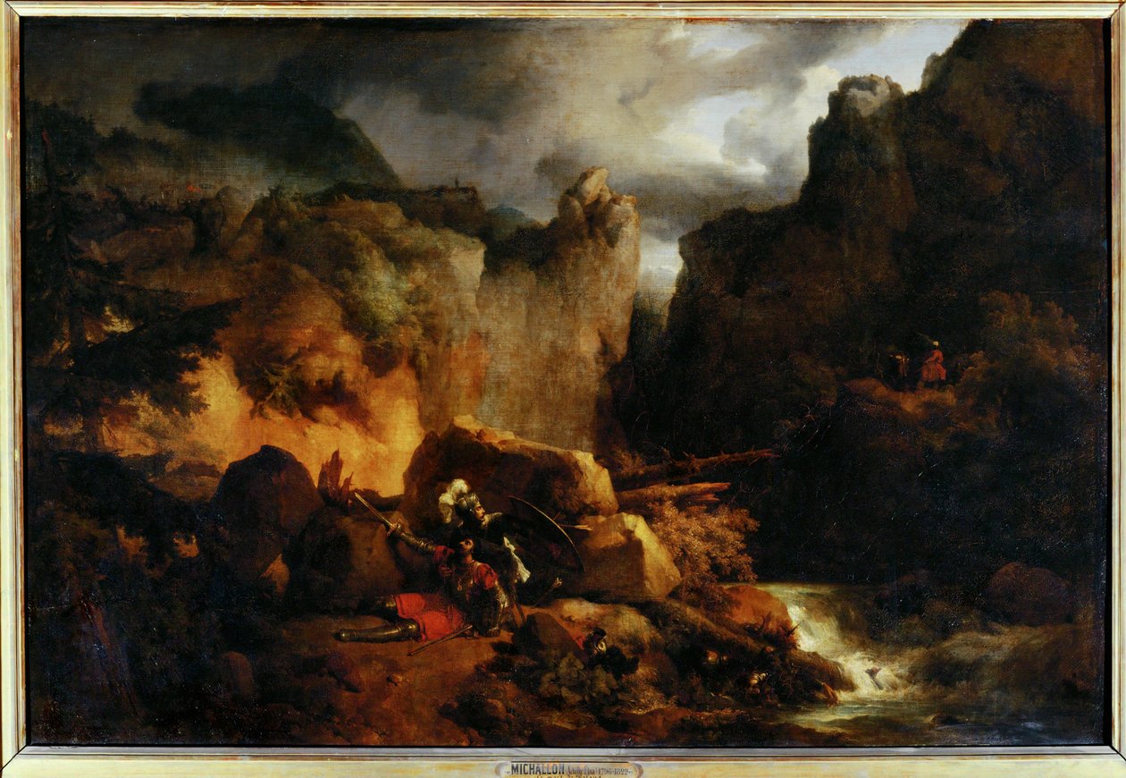  by Achille Etna Michallon