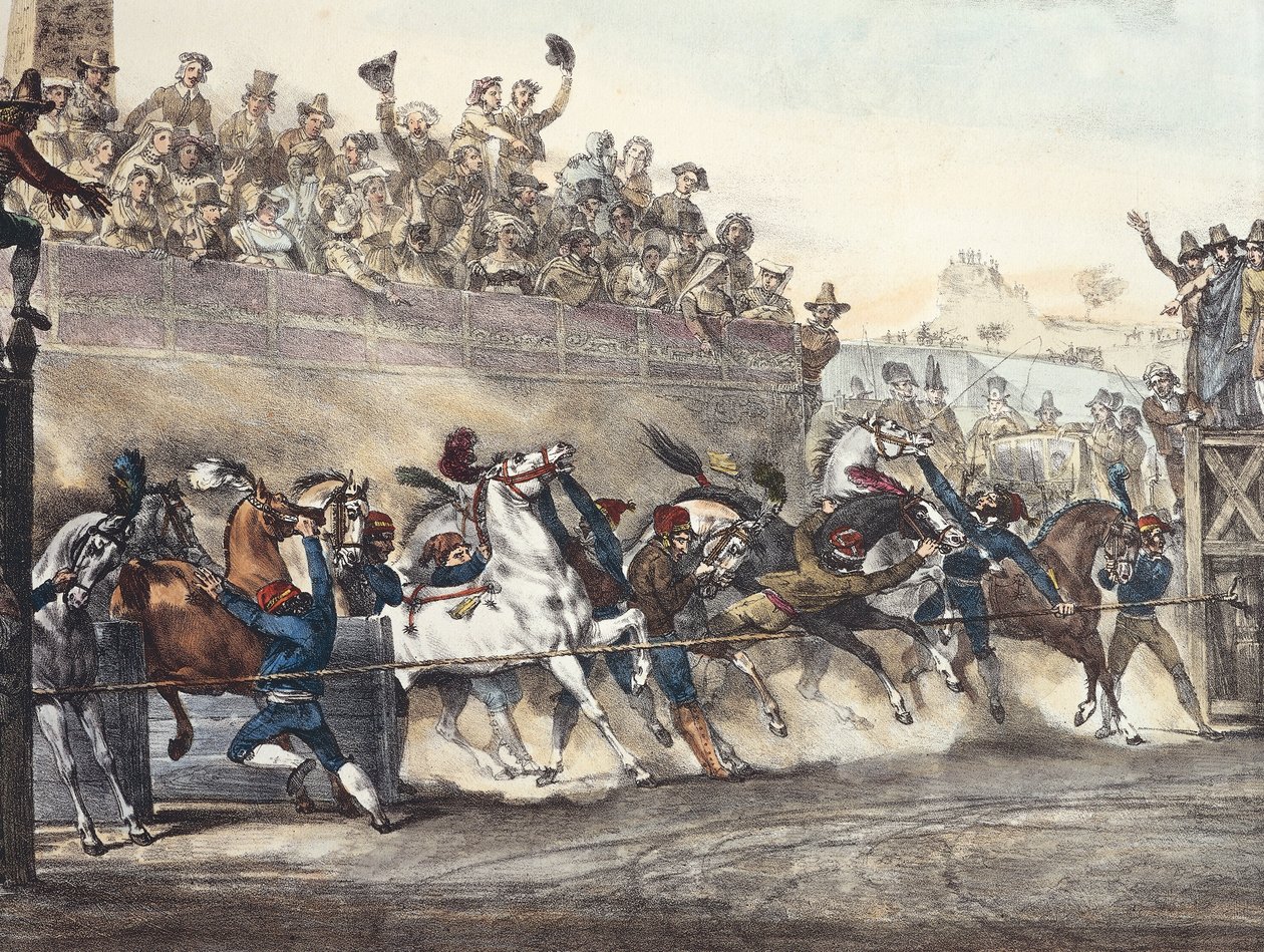 Roma maskesi, Achille Pinelli (1809-1841). İtalya by Achille Pinelli