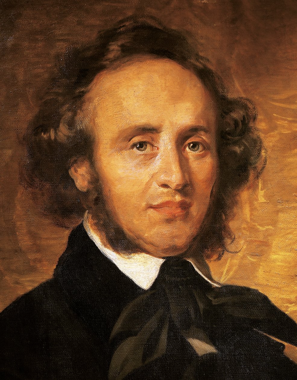 Felix Mendelssohn Bartholdy'nin Portresi (Hamburg by Achille Talarico