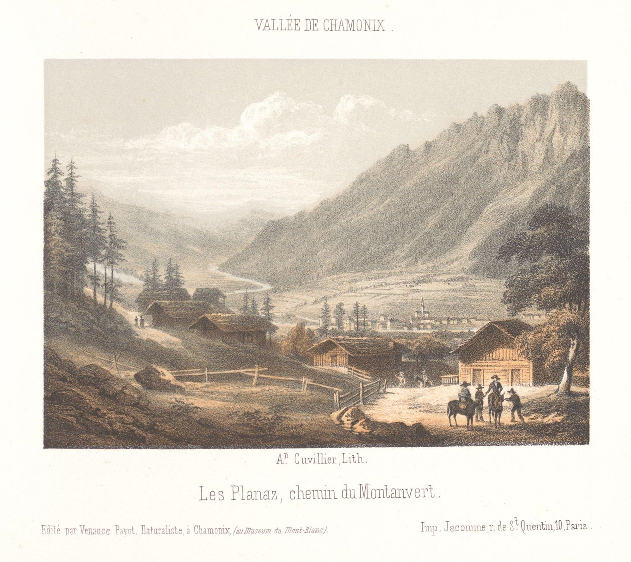 Col de Balme dağ geçidi manzarası Col de Balme (nesne üzerindeki başlık) Chamonix-Mont-Blanc
