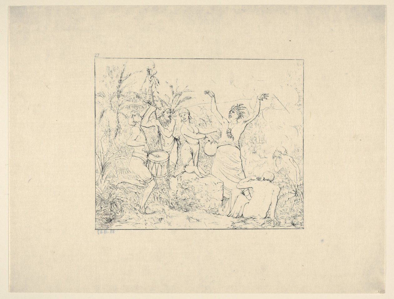 Confederate War Etchings, 1861-63'ten Hayti'deki özgür siyahlar. by Adalbert John Volck