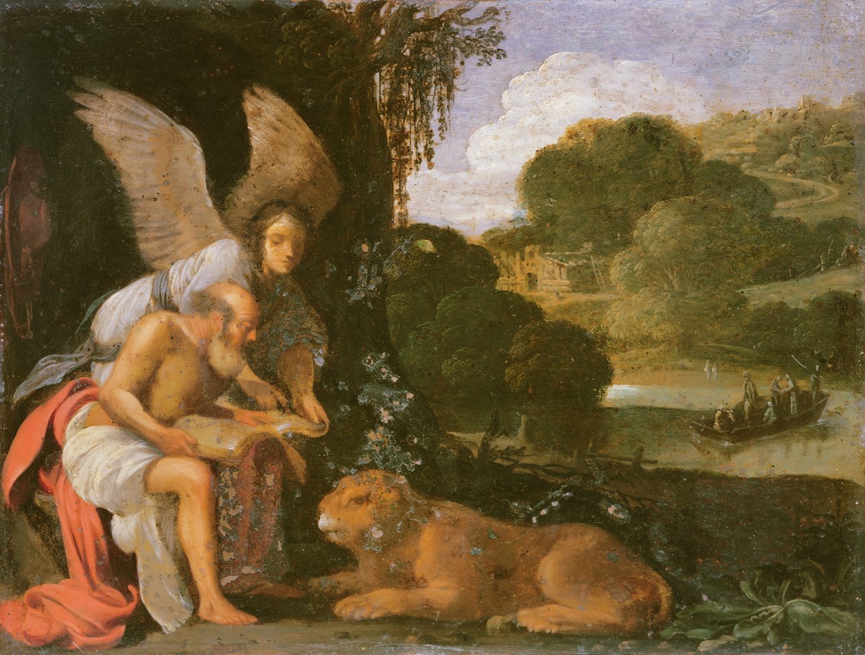 Vahşi Doğada Aziz Jerome by Adam Elsheimer