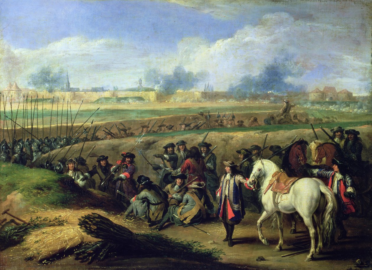 Louis XIV (1638-1715) Tournai Kuşatması