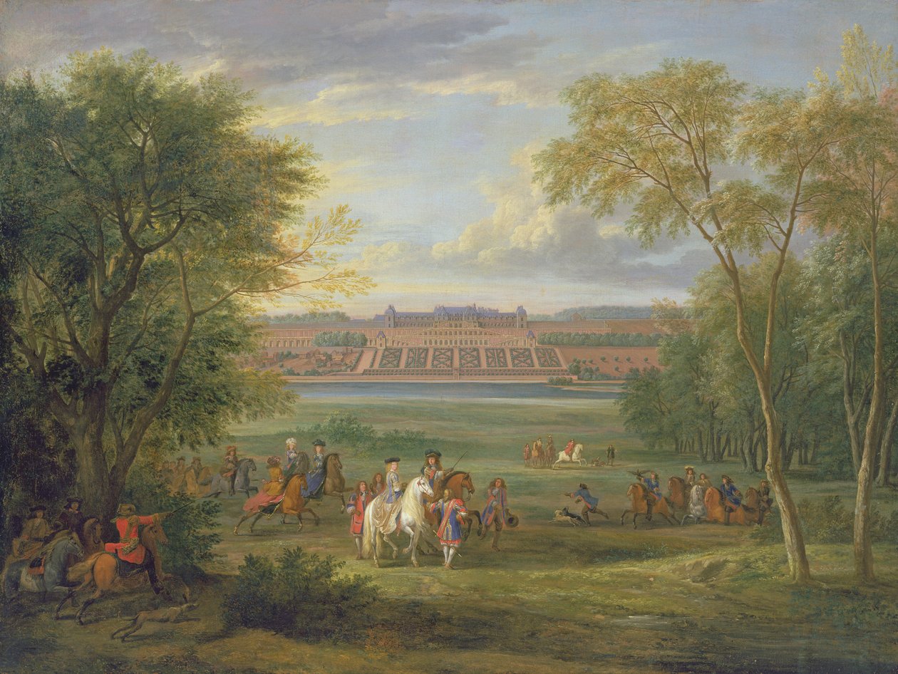 Saint Germain Şatosu by Adam Frans van der Meulen