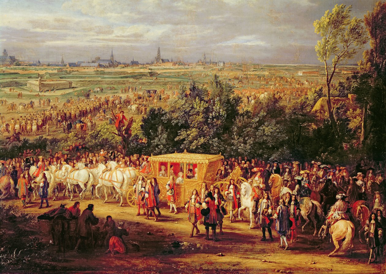 Avusturyalı Louis XIV (1638-1715) ve Marie-Therese