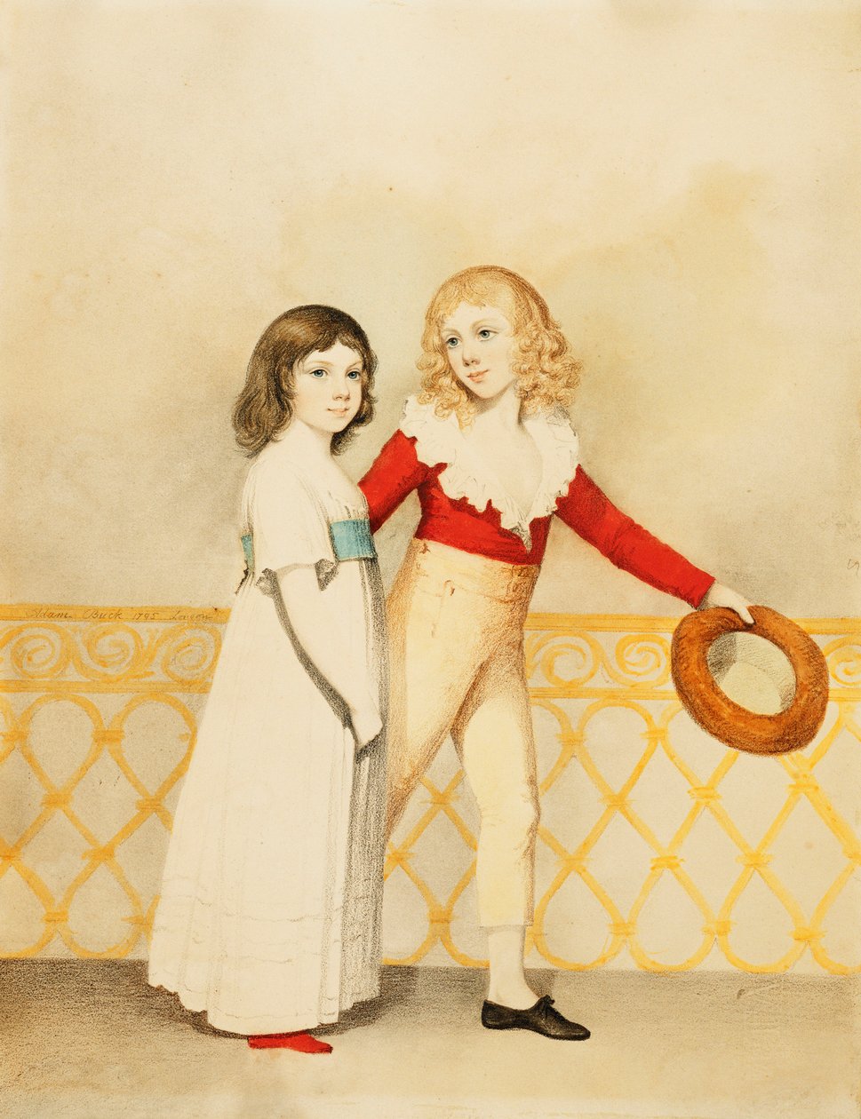 William Bellingham Budworth ve Kızkardeşi Emma Mary