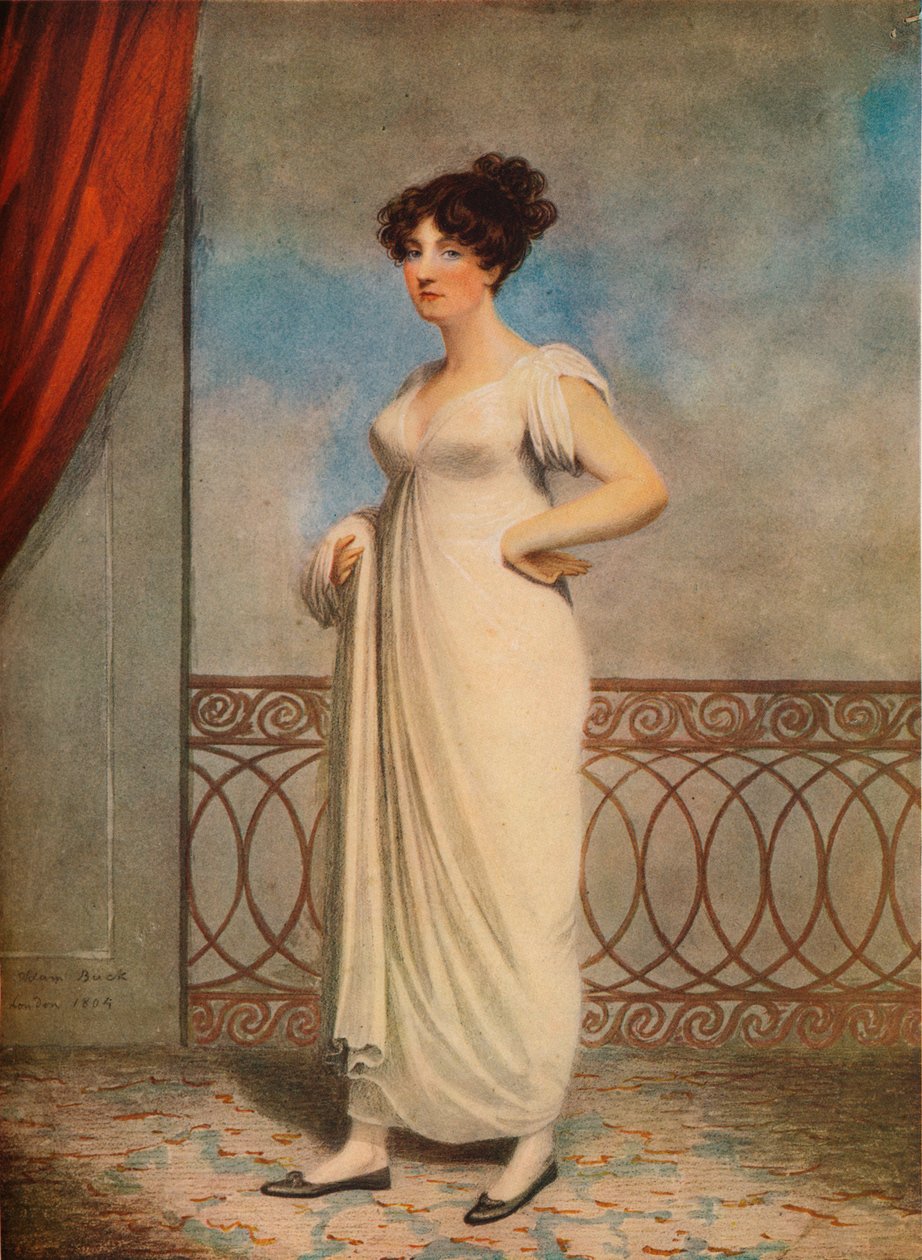 Bir Hanımefendinin Portresi, 1804 by Adam Buck