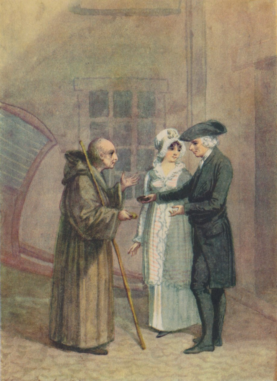 Yorik, Keşiş ve Madam L- Calais