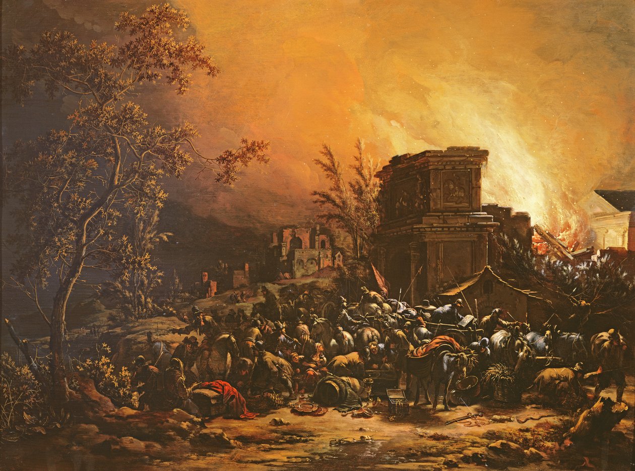 Gece Yağma Sahnesi by Adam Colonia