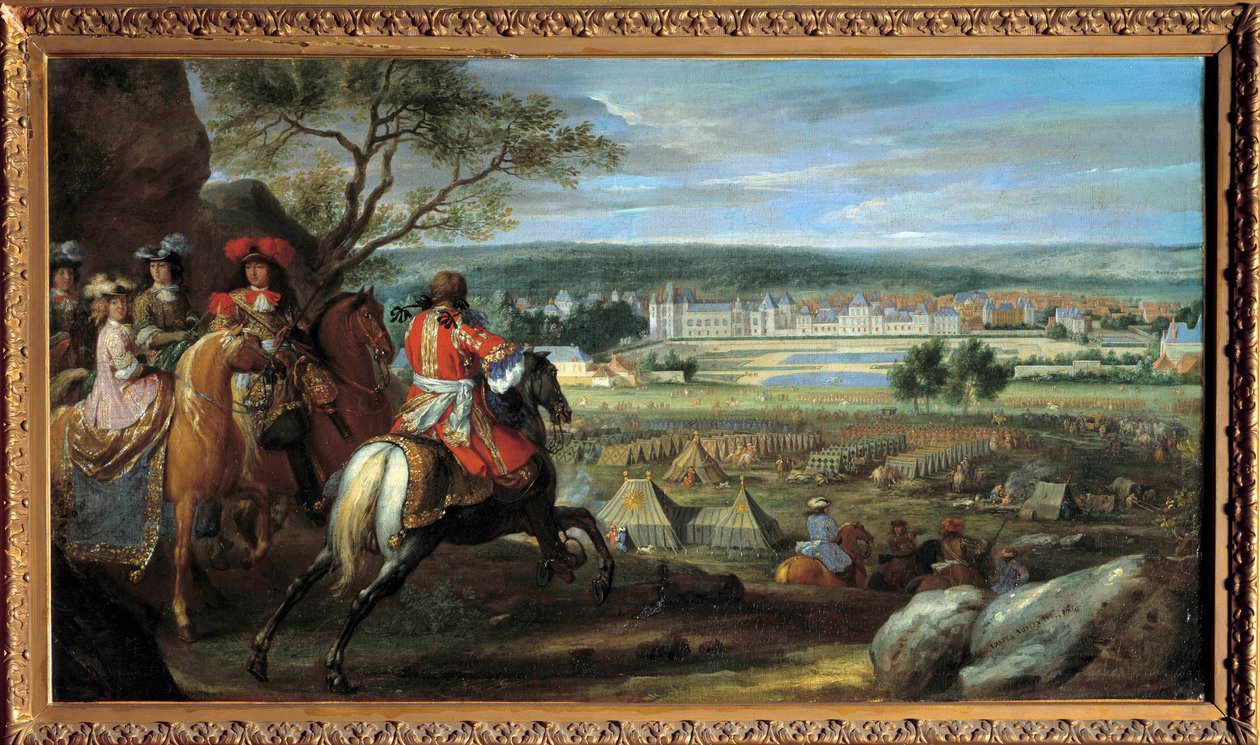 Louis XIV (1638-1715) ve Avusturyalı Marie Therese (1638-1683) ile 1669