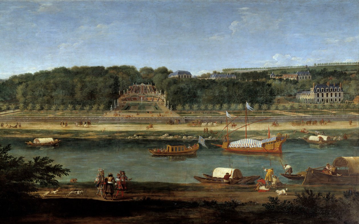 Adam Van der Meulen (1632-1660) tarafından Seine