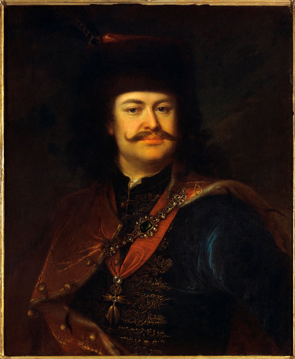 Francois II Rakoczi (1676-1735), Macaristan Prensi ve Transilvanya - Adam Manyoki (1673-1757), tuval üzerine yağlı boya (75.5x62.5 cm) by Ádam Mányoki