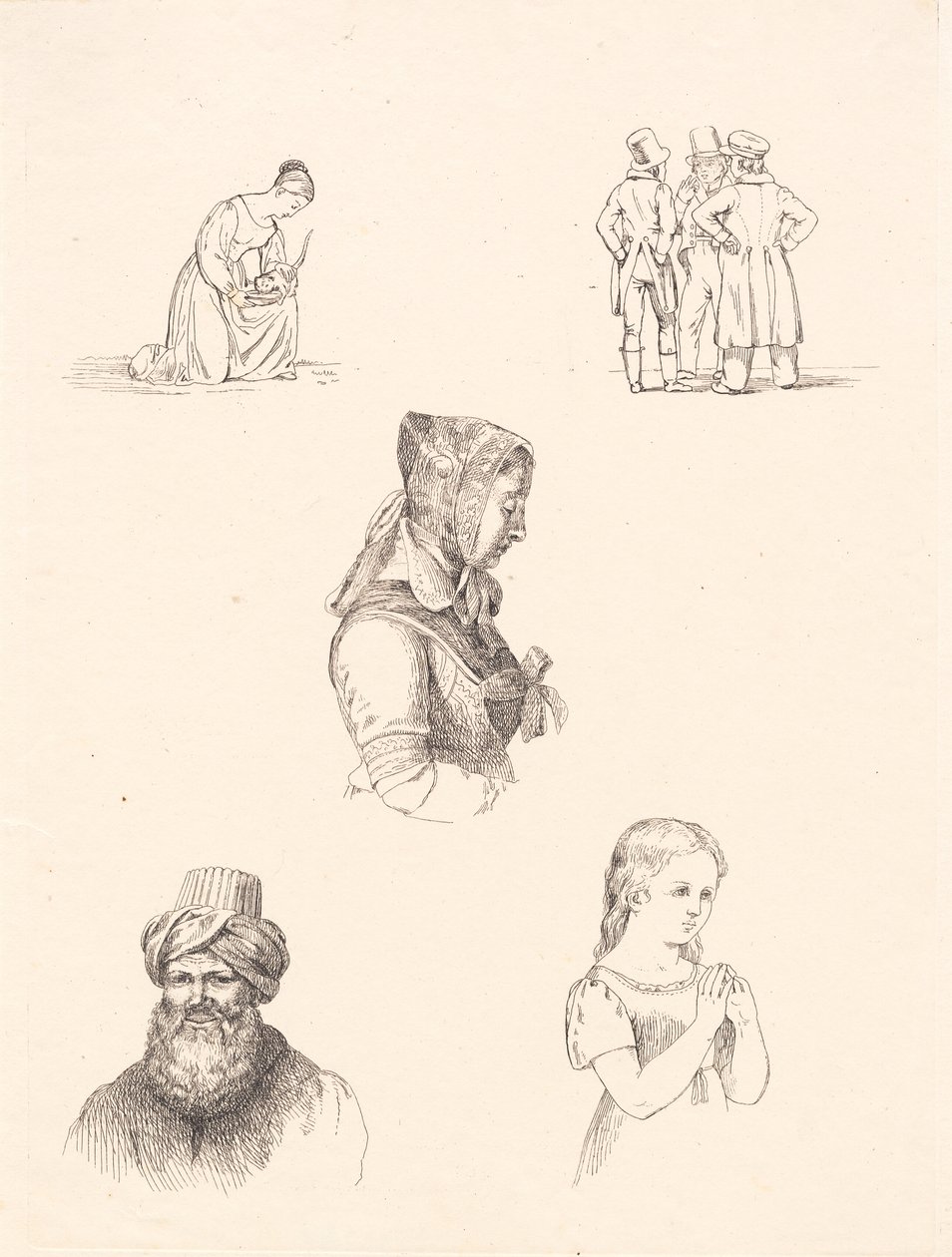 Şekil çalışmaları ile örnek sayfa by Adam Müller