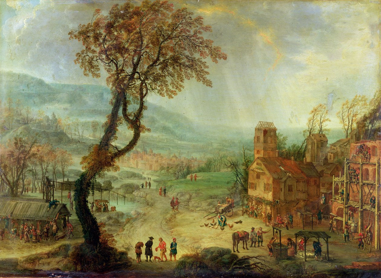 Bilinmeyen resim by Adam Pancratz Ferg or Ferch