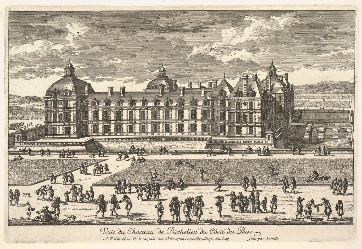 Parkın yanından Château de Richelieu