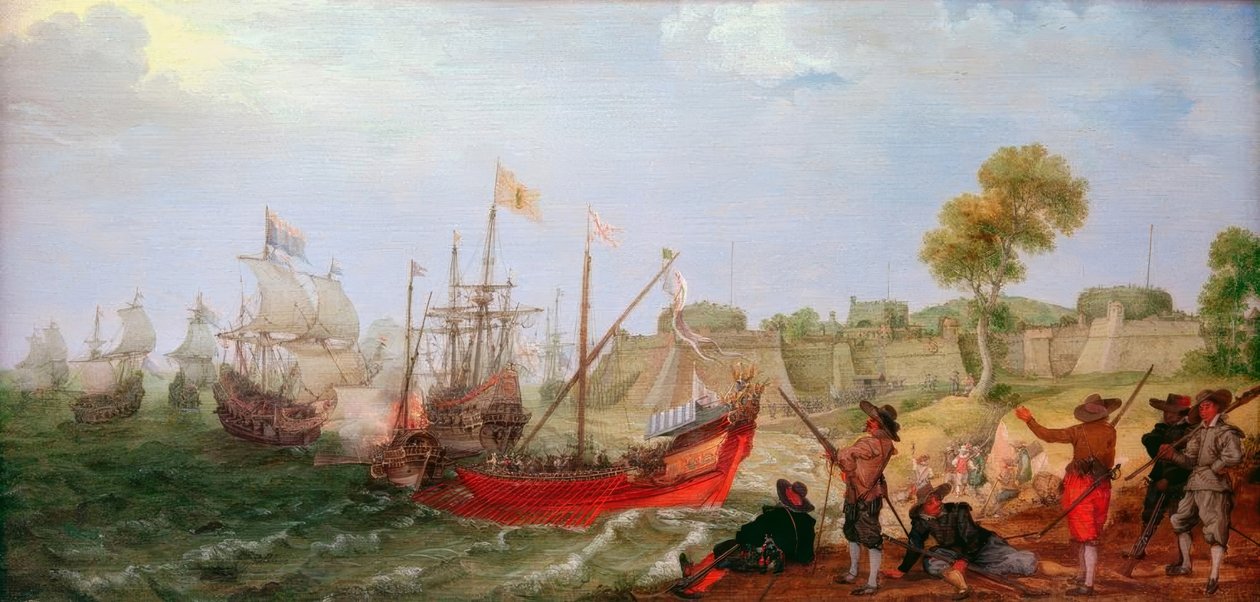 Hollandalı bir filo İspanyol festivaline saldırdı by Adam Willaerts