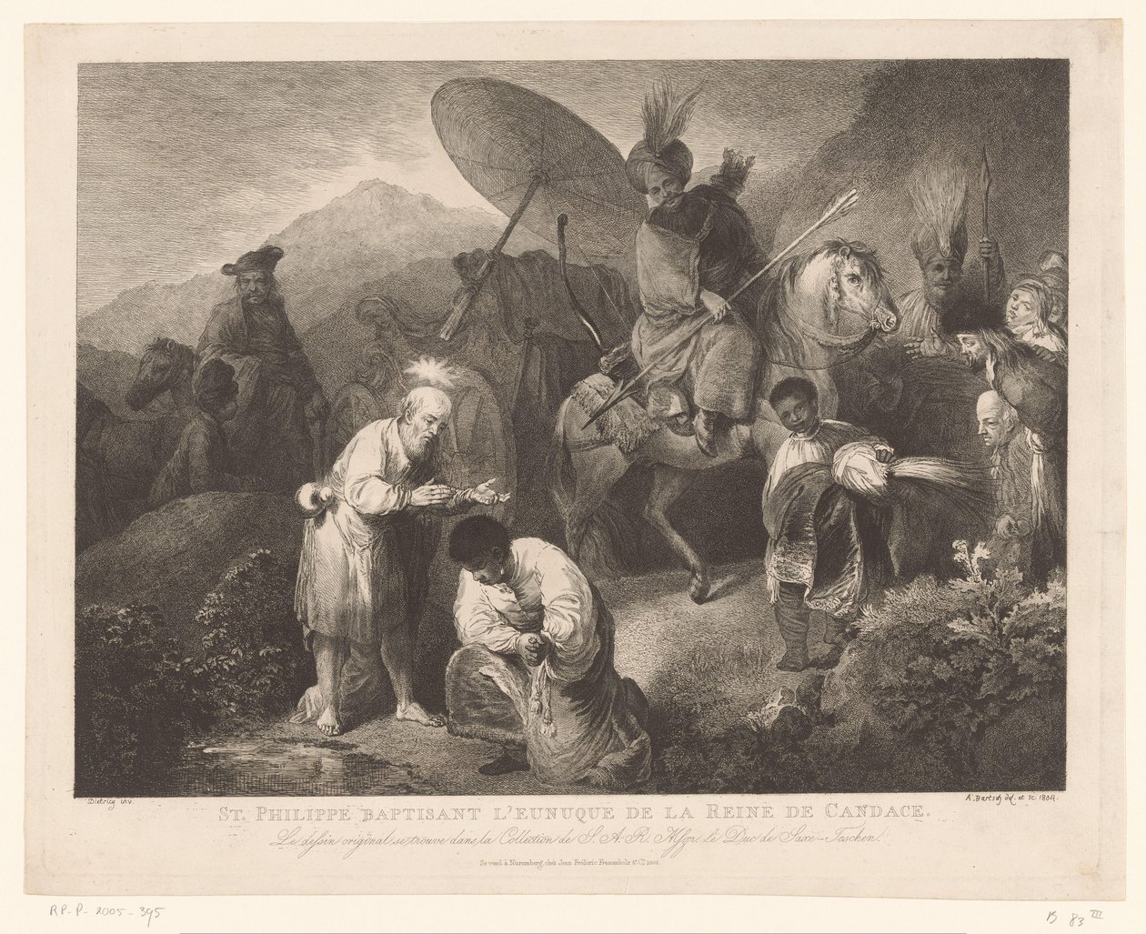 De doop van de kamerling kapısı Philippus Aziz Philip, Candace Kraliçesi