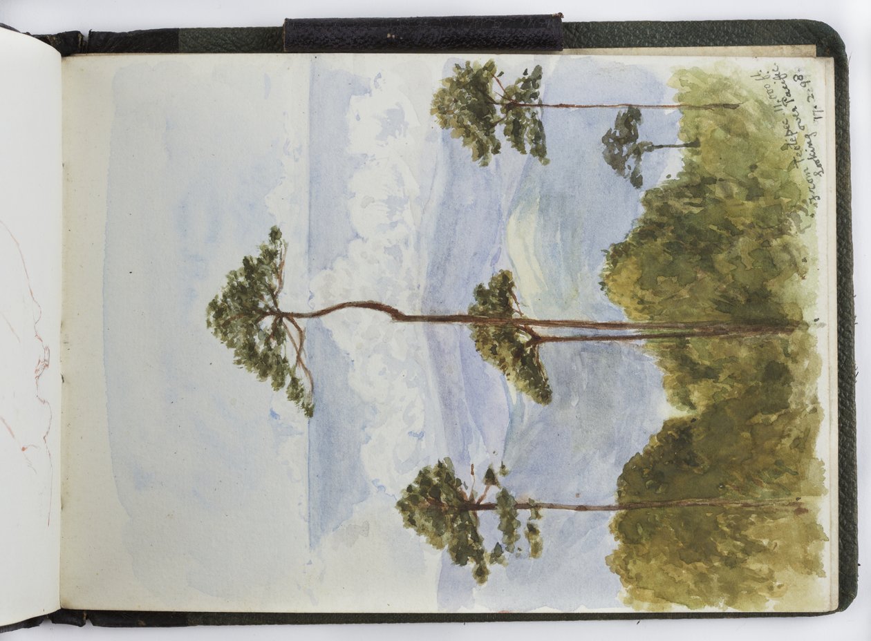 Suluboya Eskiz Defteri, Çizimler ve Notlar, Meksika, 1896-1898 (suluboya) by Adela Breton