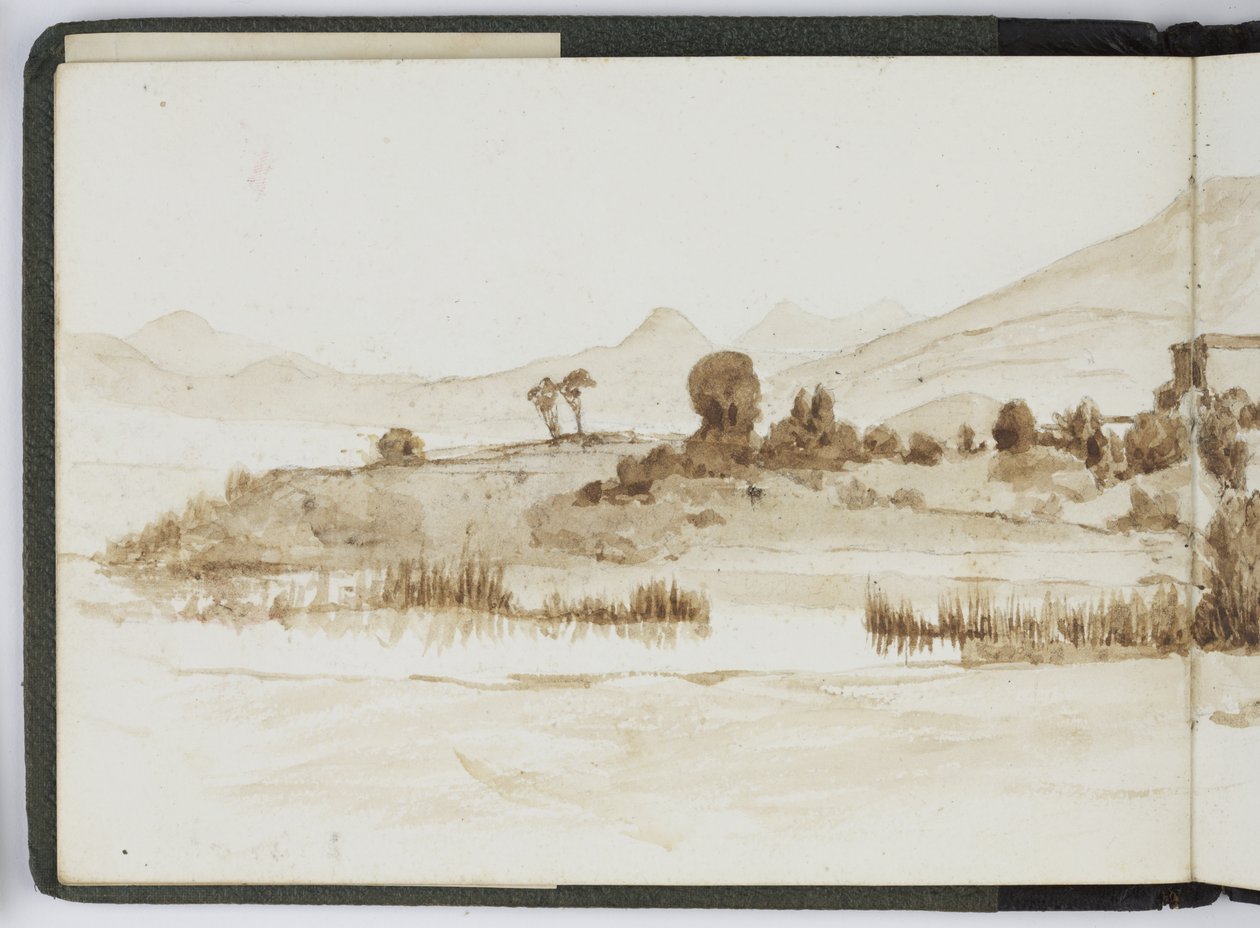 Suluboya Eskiz Defteri, Çizimler ve Notlar, Meksika, 1896-1898 (suluboya) by Adela Breton