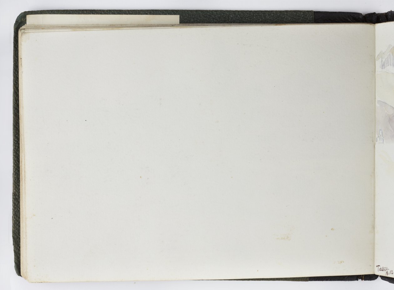 Suluboya Eskiz Defteri, Çizimler ve Notlar, Meksika, 1896-1898 (suluboya) by Adela Breton