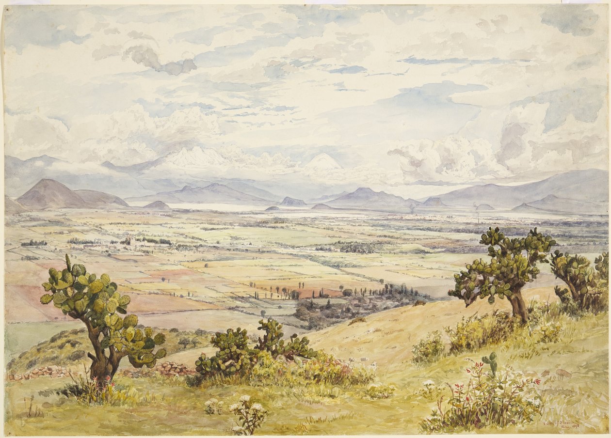 Meksika Vadisi, Tlalnepantla, Meksika Eyaleti by Adela Breton