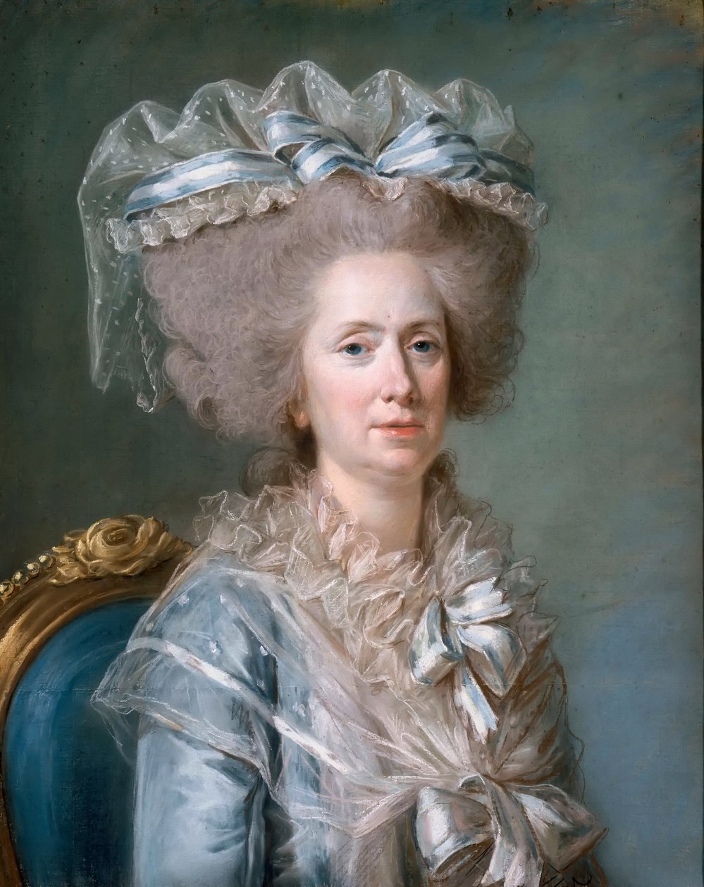 Fransa Prensesi Marie Adelaide 1732-1800 by Adelaide Labille Guiard