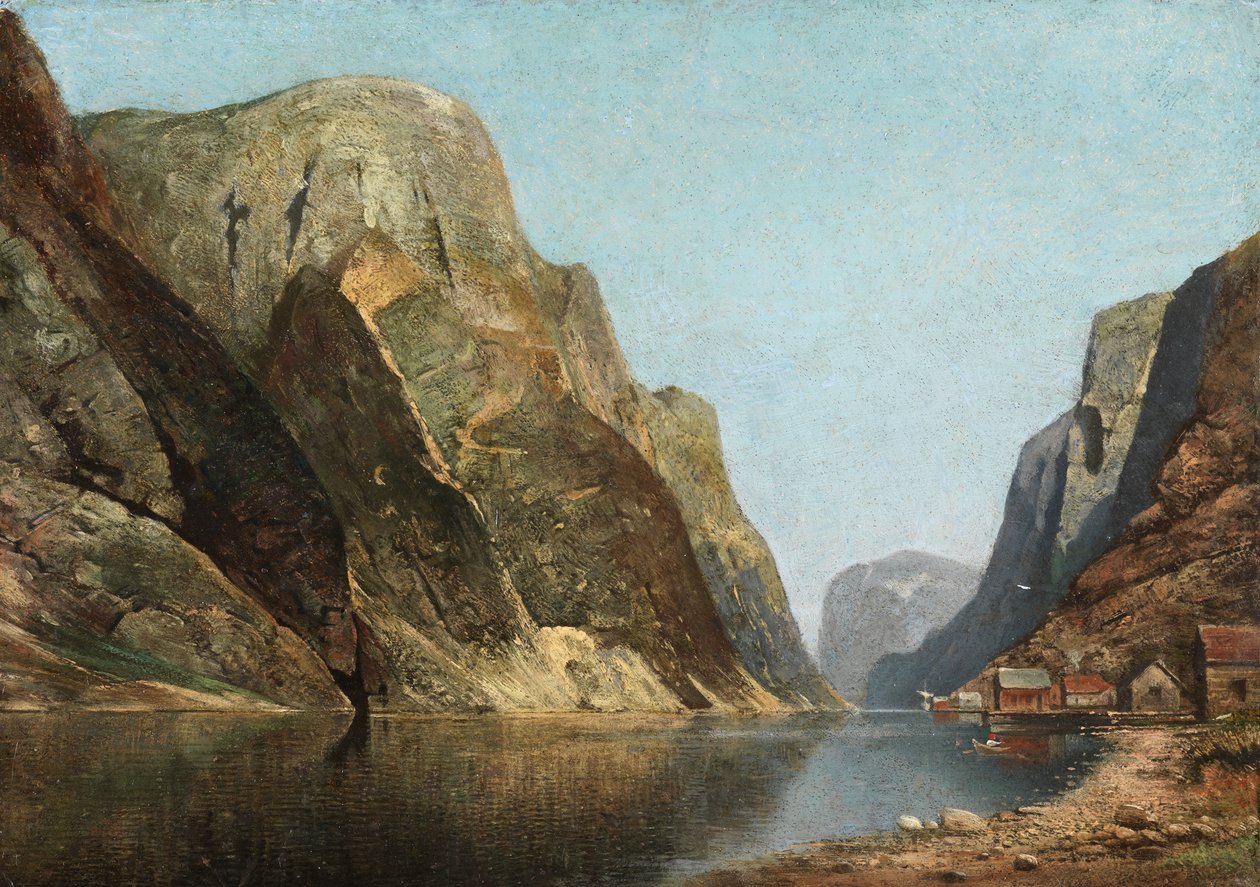 Sogne Fiyordu, Norveç by Adelsteen Normann