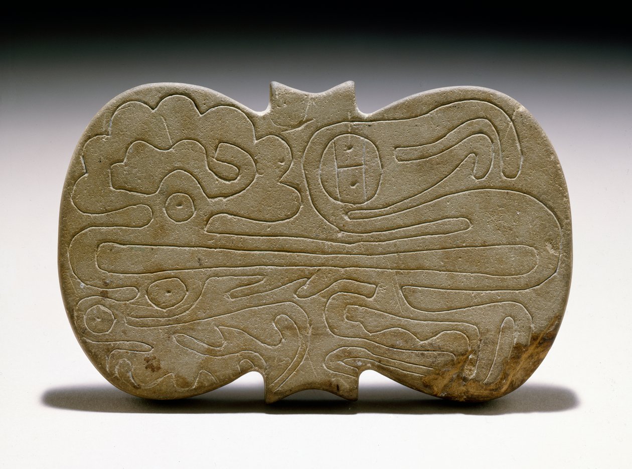 Berlin Tableti, Geç Adena, MÖ 400-1 AD (kumtaşı) by Adena culture