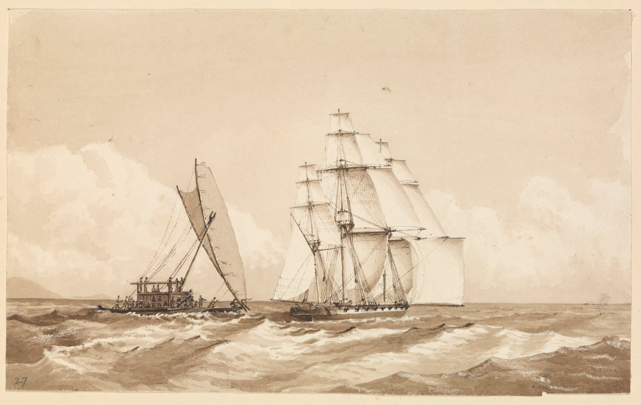  by Admiral Sir Edward Gennys Fanshawe