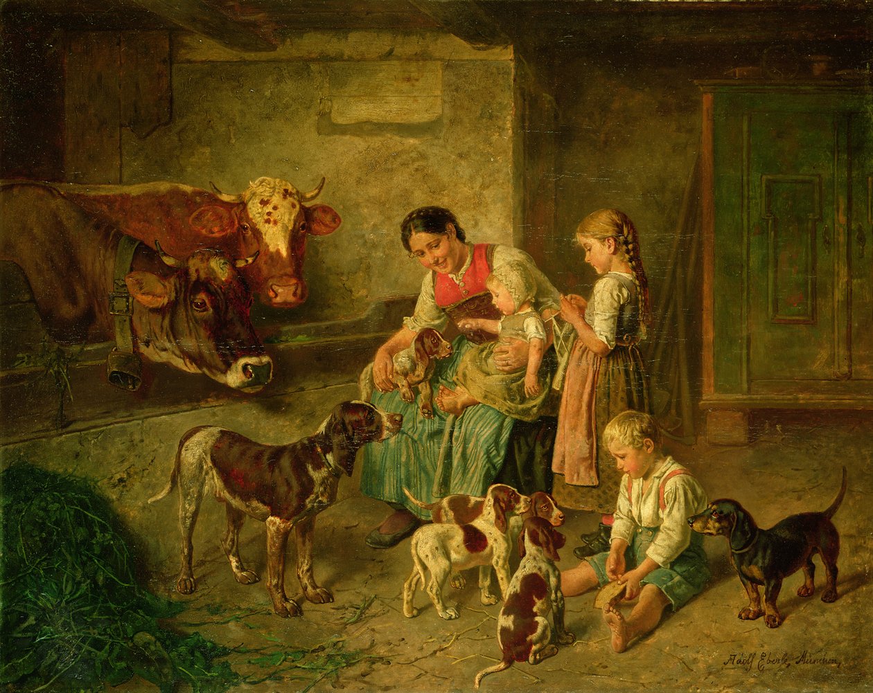 Hoşnutluk by Adolf Eberle