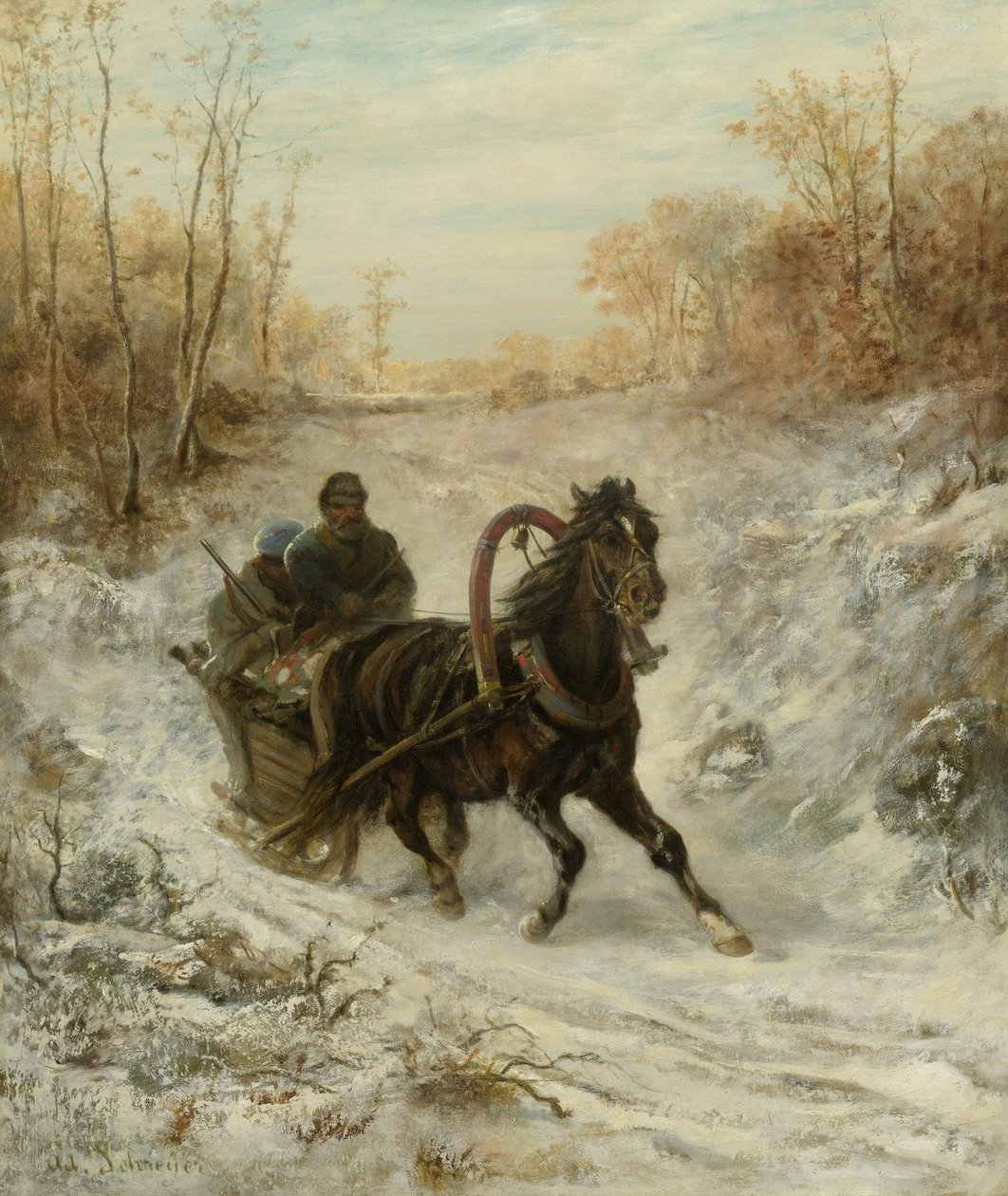 Kurye by Adolf Schreyer
