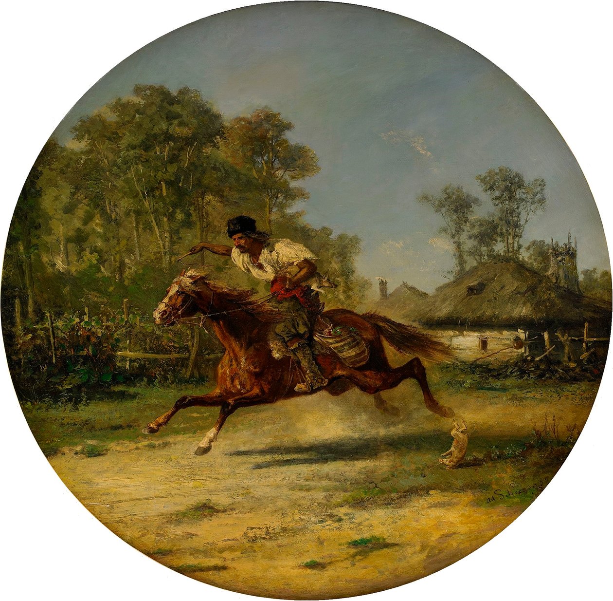 Kazak Binme by Adolf Schreyer
