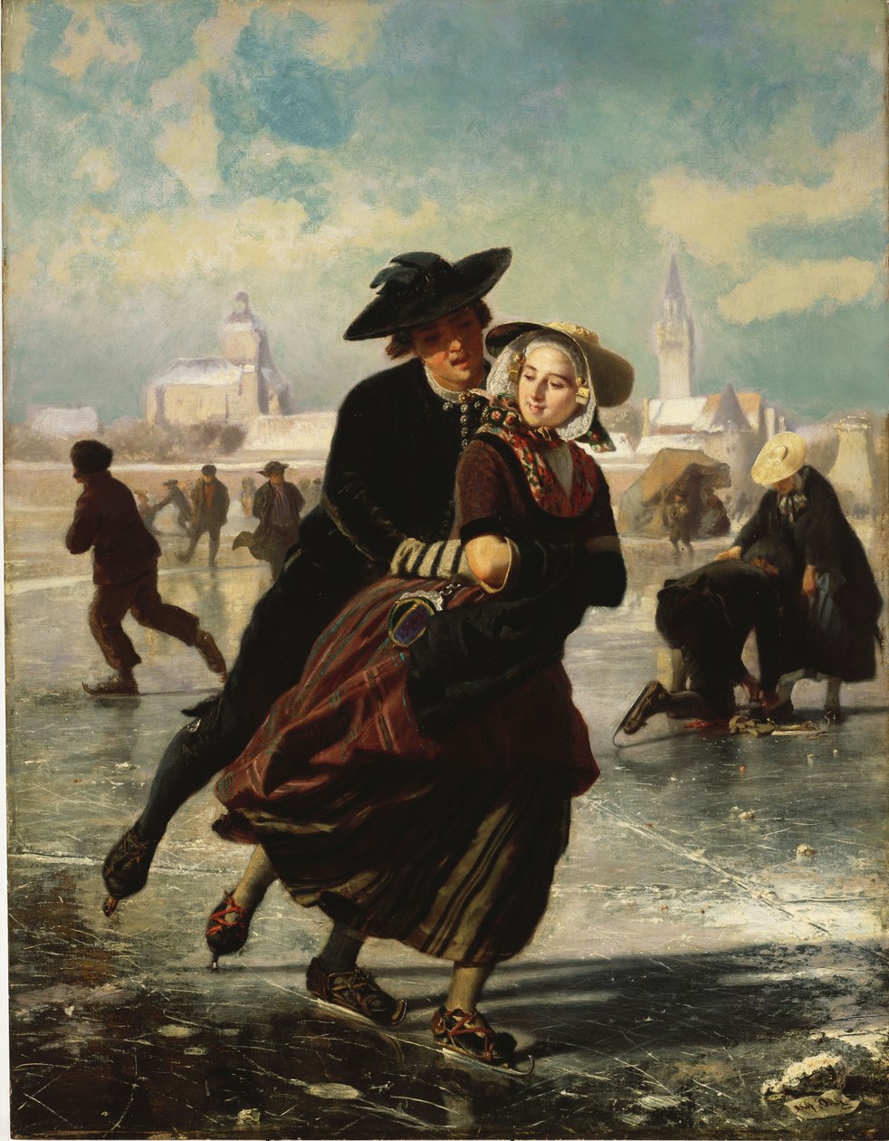 sevgililer paten by Adolf Alexander Dillens