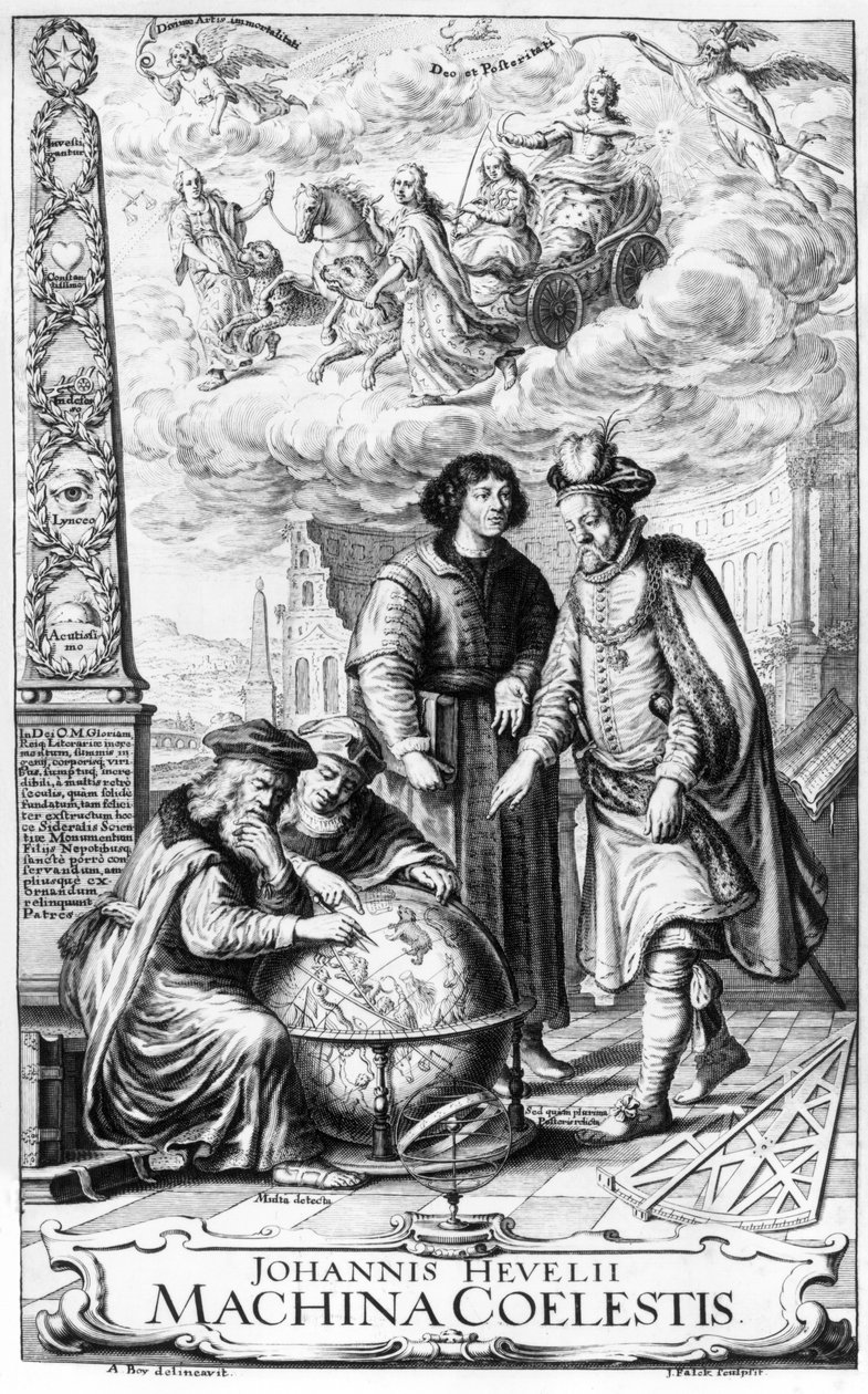 Johannes Hevelius tarafından Machina Coelestis