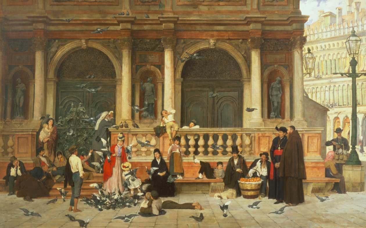 St. Mark's, Venedik (ayrıntılar için 100406'ya bakın) by Adolf Echtler