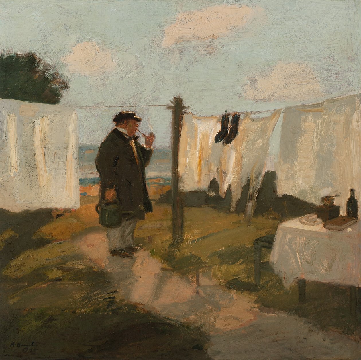 Ağartıcı Çayır, Yıkama Çayırı, 1915 by Adolf Hengeler