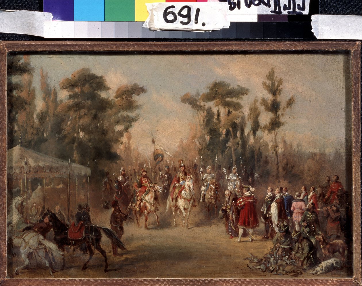 16. yüzyılda çarın avı. Adolf Charlemagne