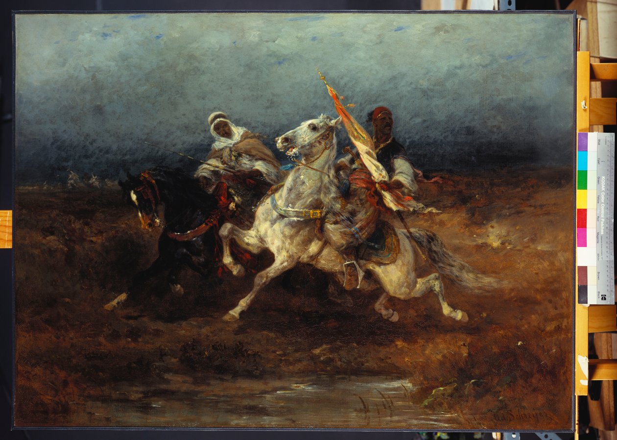 Gece Baskını by Adolf Schreyer