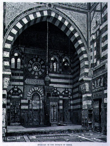 Ezbekturk ನಲ್ಲಿ ಮಸೀದಿಯ ಒಳಭಾಗ by Adolf Seel