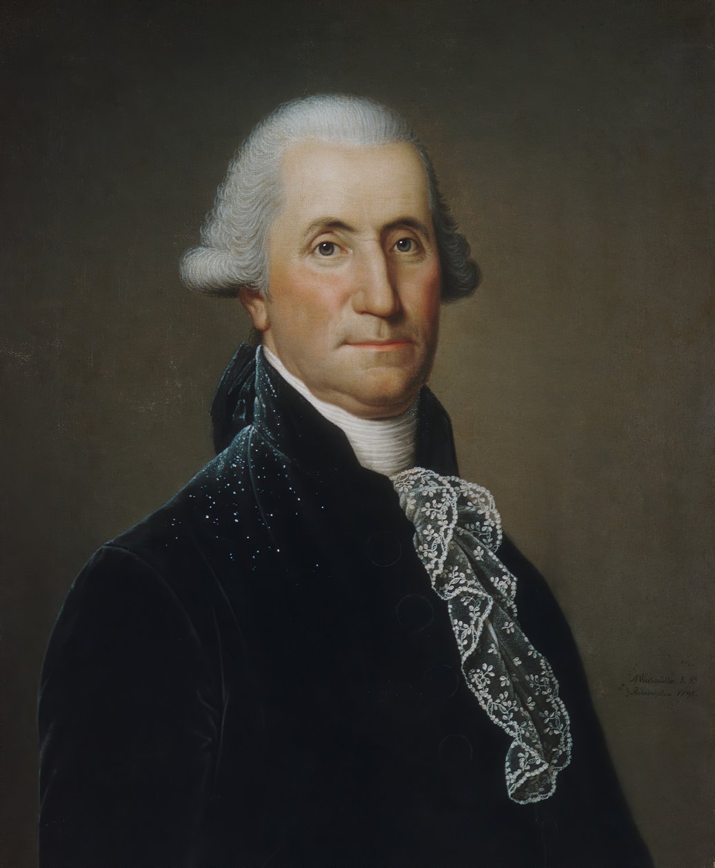 George Washington, 1795. by Adolf Ulric Wertmüller