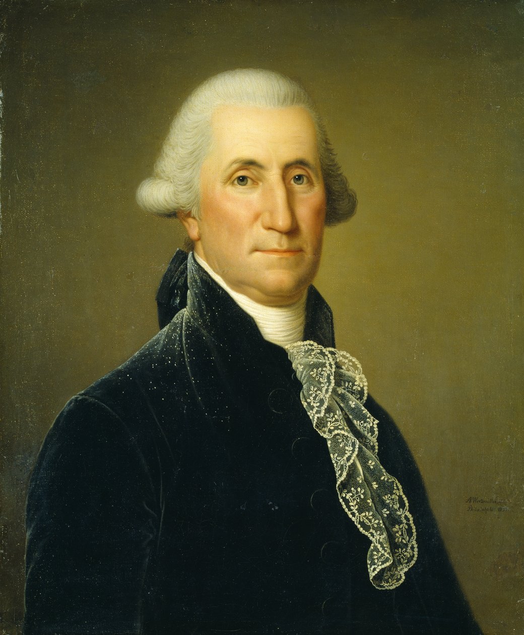 George Washington, 1795 by Adolf Ulrich Wertmuller