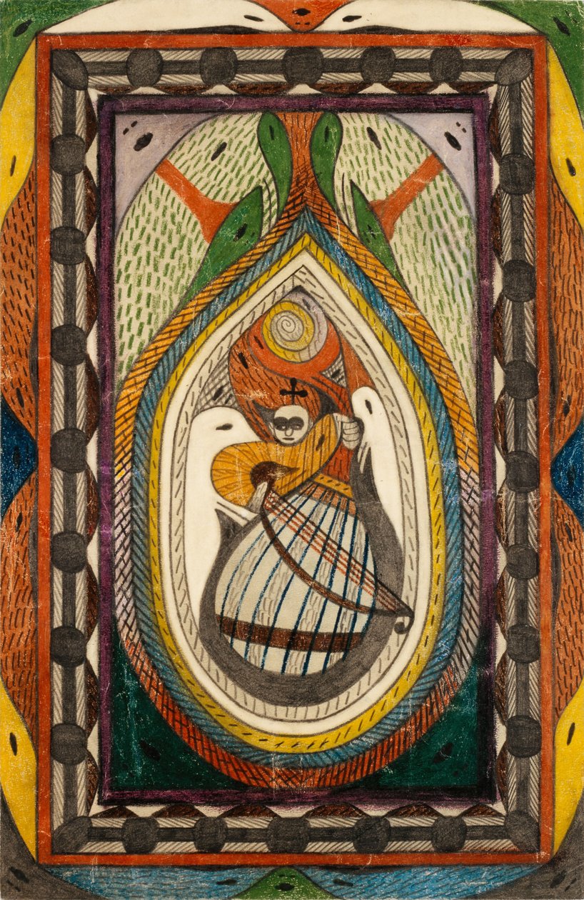 Müzisyen by Adolf Wolfli