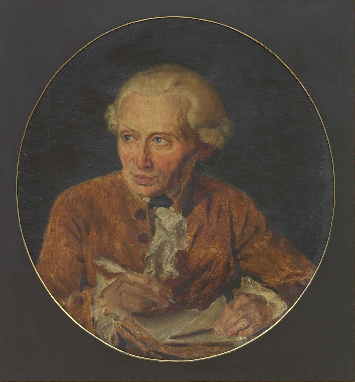 Immanuel Kant'ın Portresi 1724-1804, 19. Yüzyıl Başları by Adolf von Heydeck