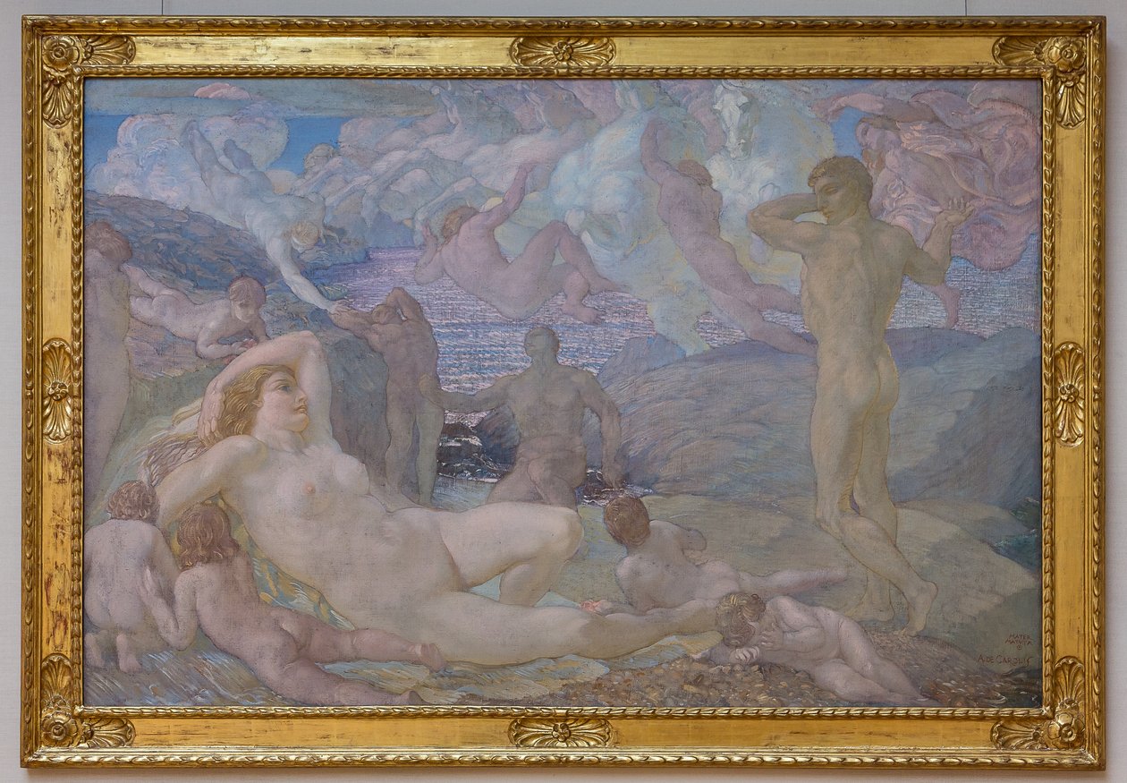 Mater Matuta veya Şafak (tuval üzerine yağlı boya) by Adolfo de Carolis