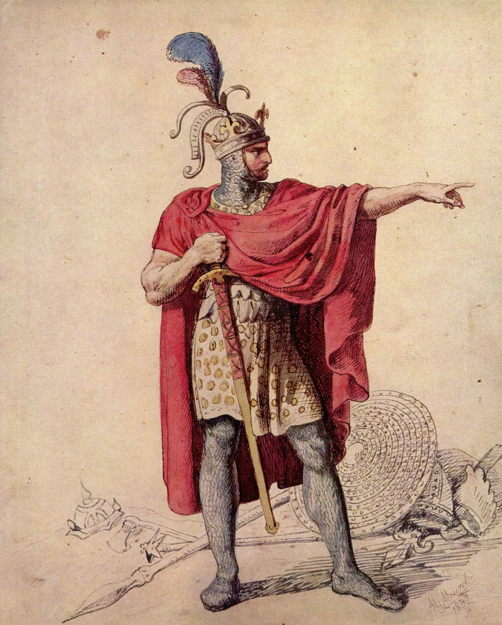 Büyük Alfred by Adolph Menzel