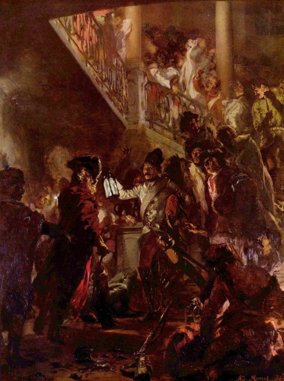 iyi akşamlar beyler by Adolph Menzel