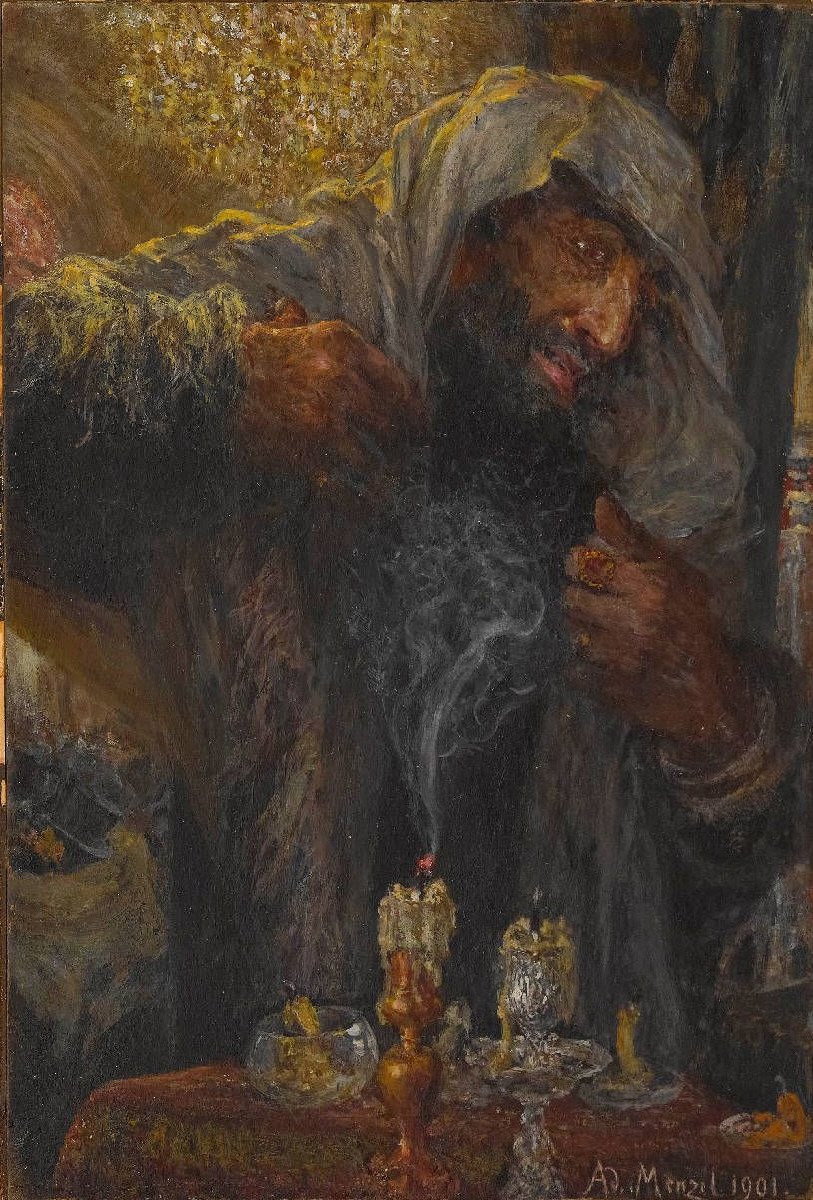 Kefaret Bayramının Sonu by Adolph Menzel